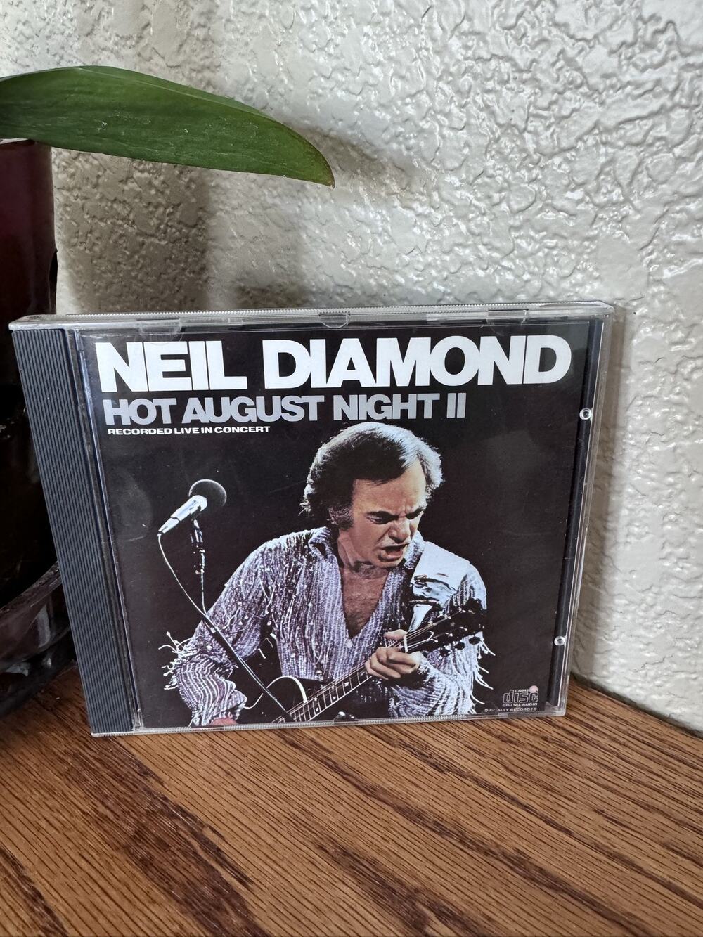 Hot August Night II Neil Diamond Live Recording Music CD 1987 Rock